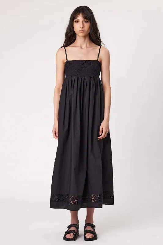 Remain - Celia Maxi Dress, Black