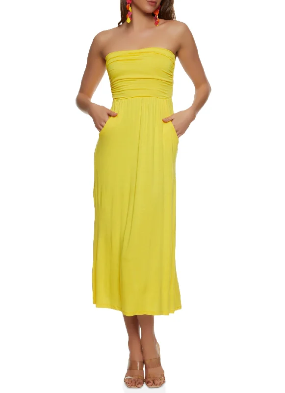 Strapless Maxi Dress