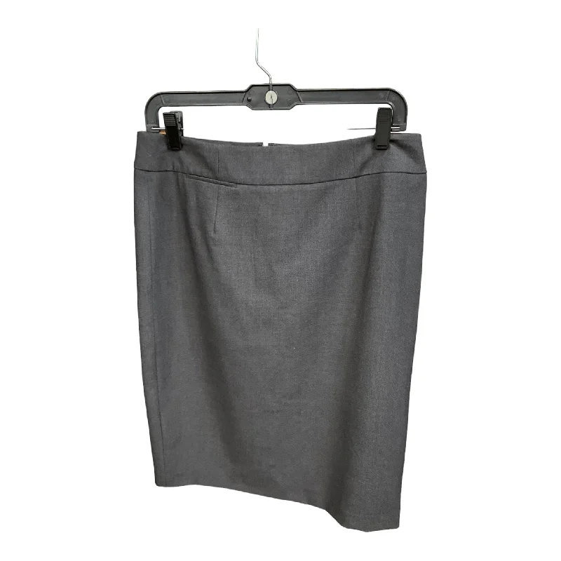 Grey Skirt Midi Calvin Klein, Size 8