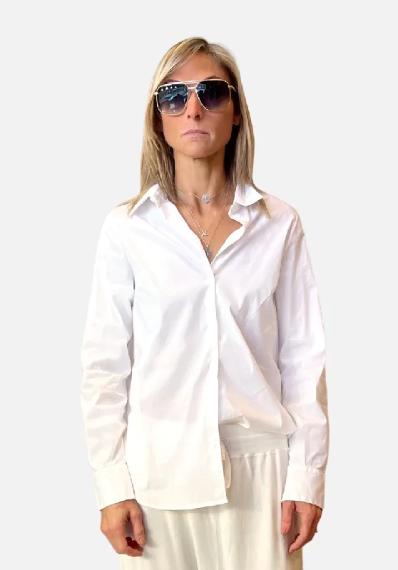 Button-Up Shirt - White