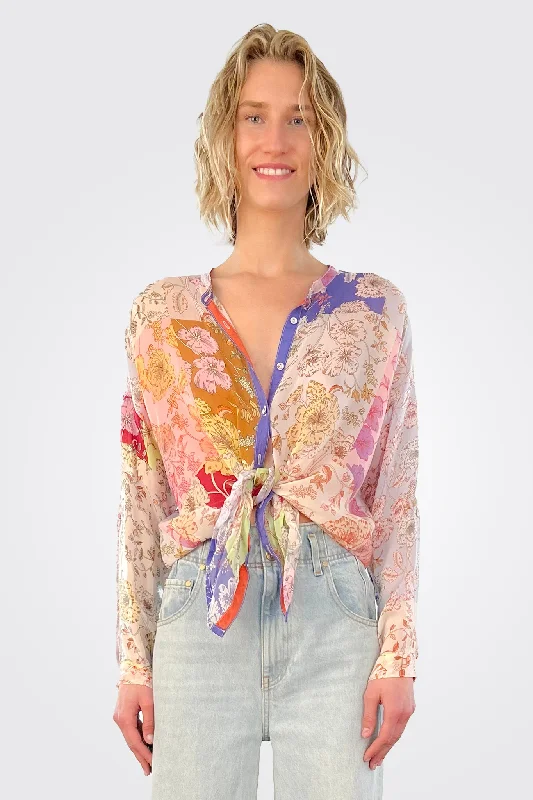 Cosmo Lauren Button Down - Multi