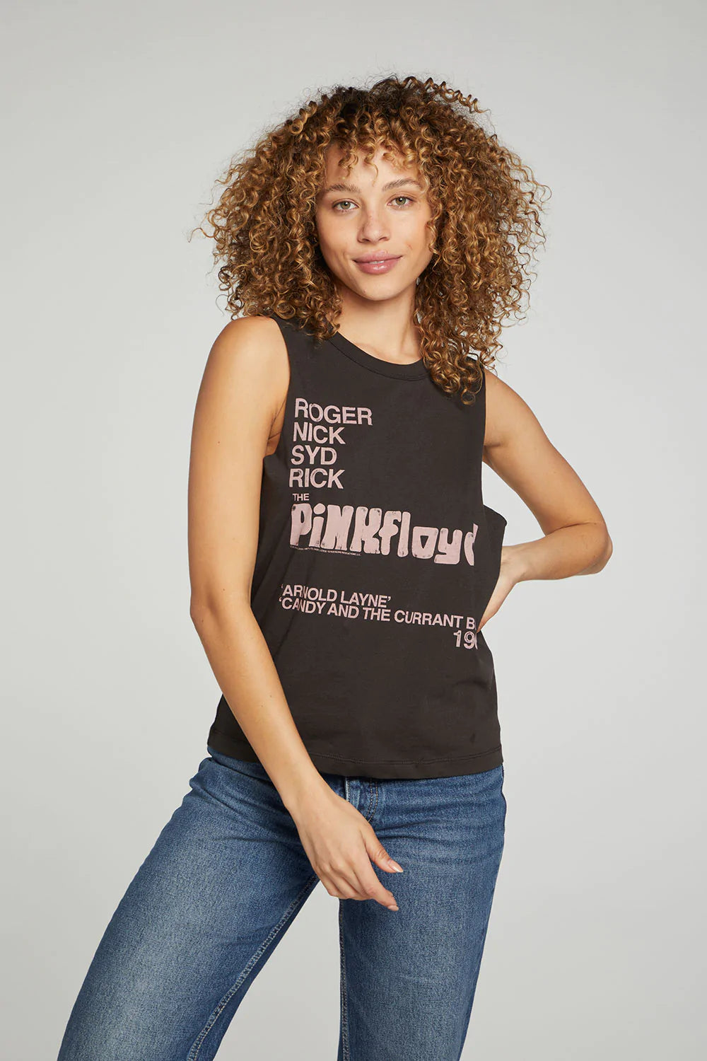 Pink Floyd 1967 Tank - Vintage Black