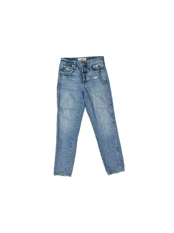 Jeans Straight By Amo In Blue Denim, Size: 26