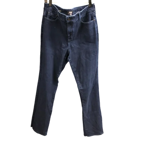 Jeans Straight By Not Your Daughters Jeans In Blue, Size: 14