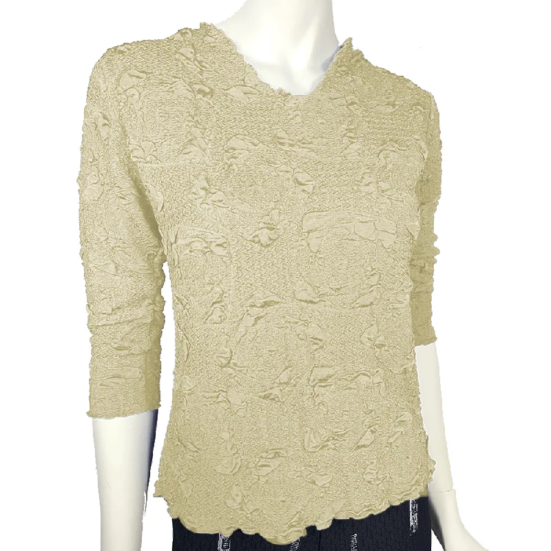 Eucalyptus Lyrac Surreal Textured Top