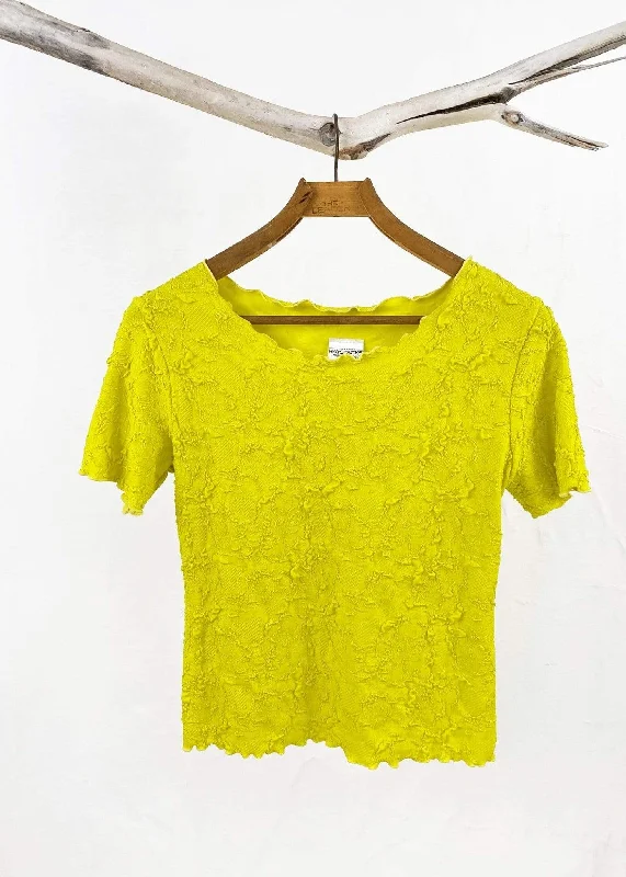 Green Sheen Jafa Short Sleeve Lettuce Tee