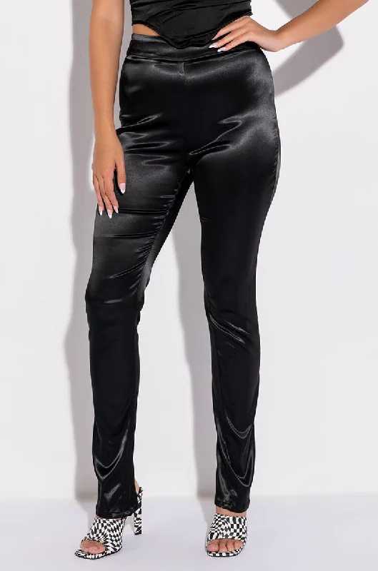 MY VALENTINE SATIN SKINNY PANT