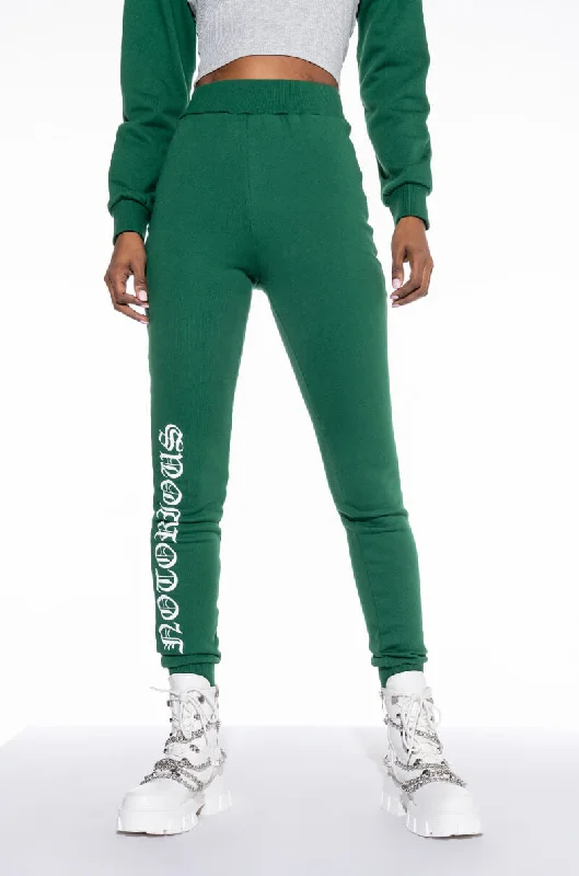 NOTORIOUS JOGGER GREEN