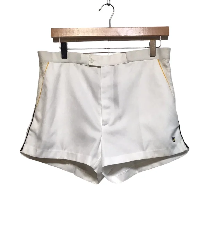 White Button Shorts (Size L)