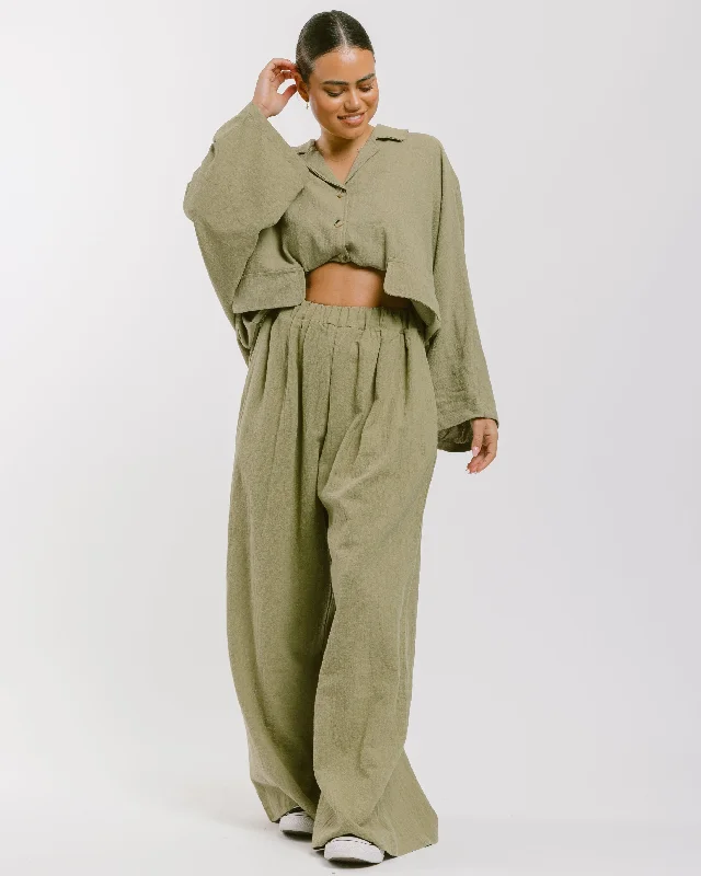 Women's Lounge Pants | Olive | FINAL SALE